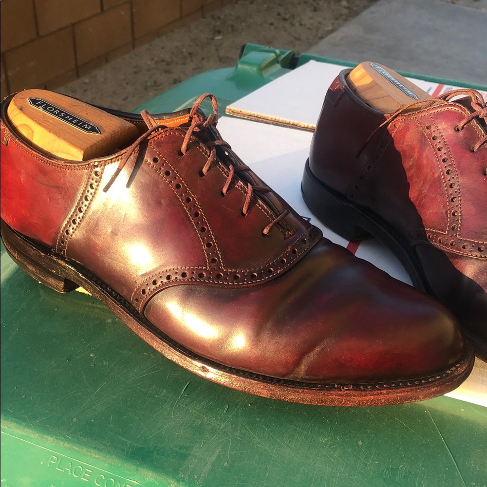 Alden 994 Shell Cordovan 8.5/D used conditions - Picture 2 of 13